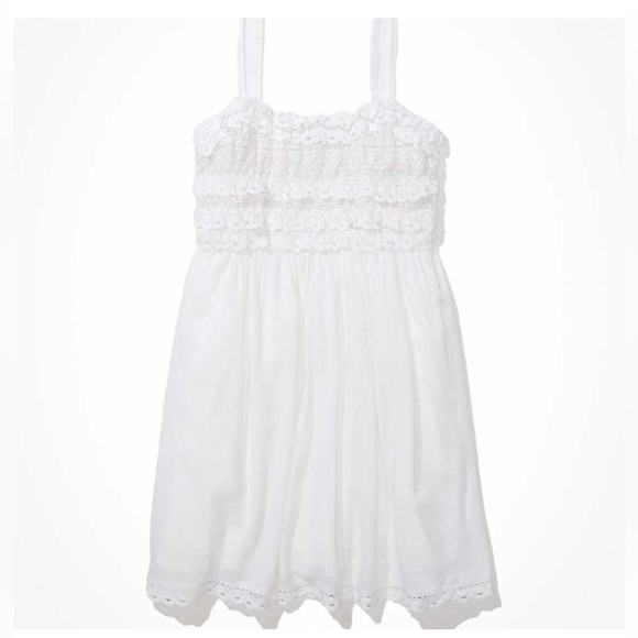 American Eagle Outfitters Dresses & Skirts - American Eagle Outfitters white Summer Dream smocked sundress Size Small NWT